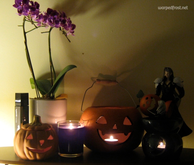 Sephiroth carving pumpkins with Masamune
